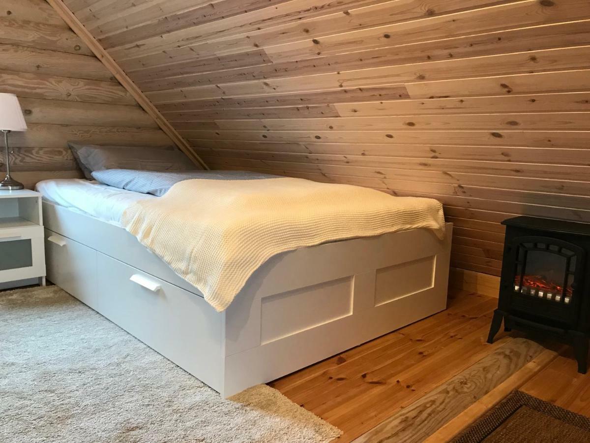 Wellness Huette Am Zwenkauer See Bei Leipzig Eksteriør billede